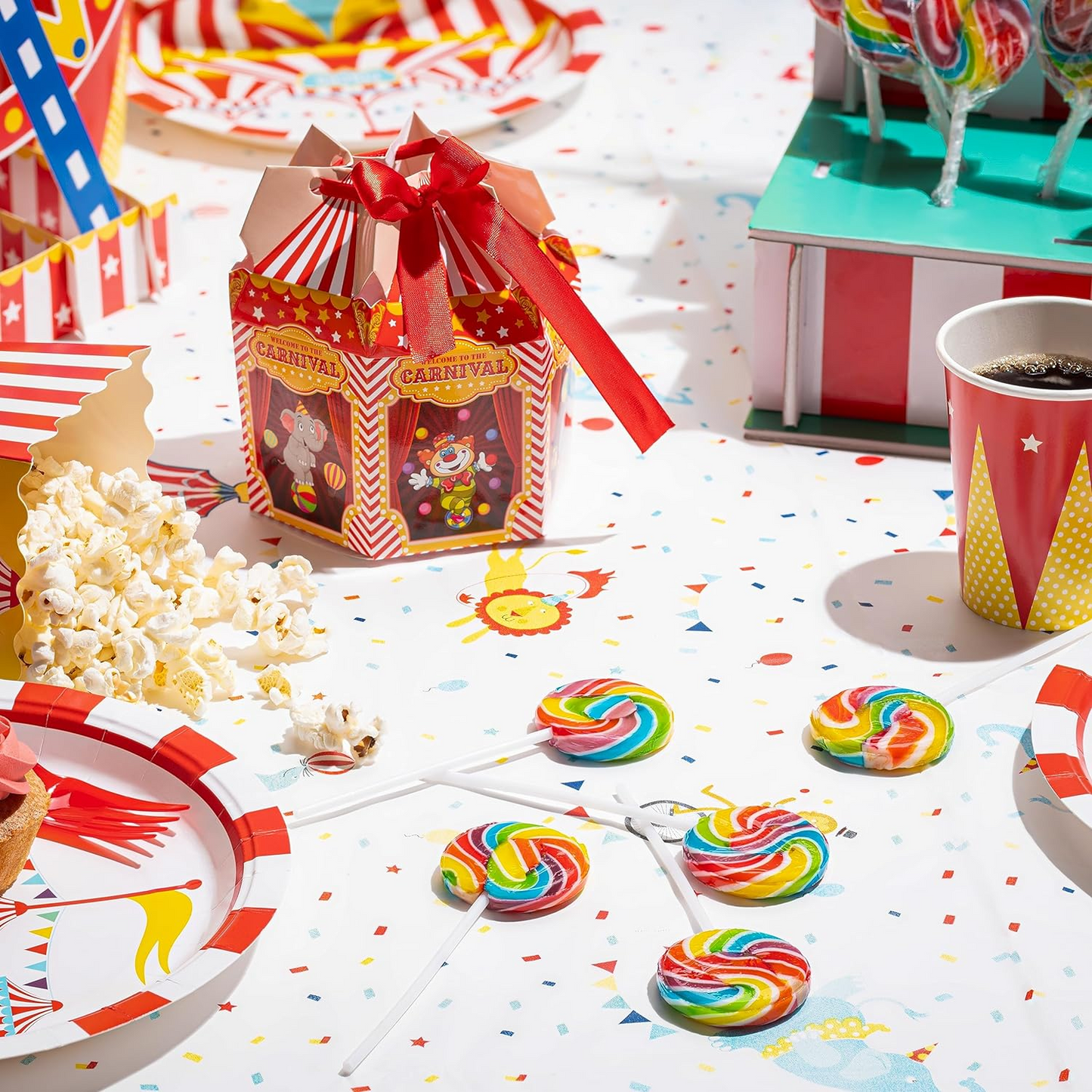 Circus Swirly Pops