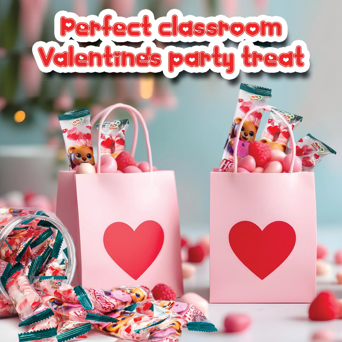 4YoreElves 50 Heart Candy Bracelets