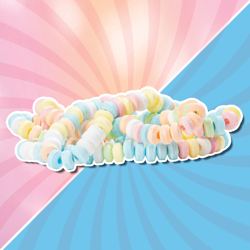 4YoreElves Individually Wrapped Candy Necklaces 36