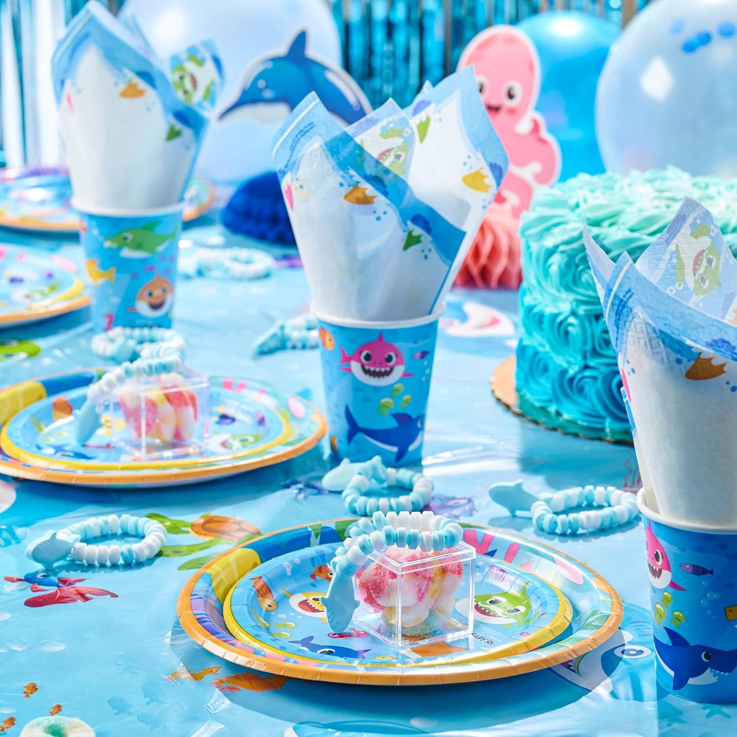 4YoreElves 50 Shark Candy  Bracelets