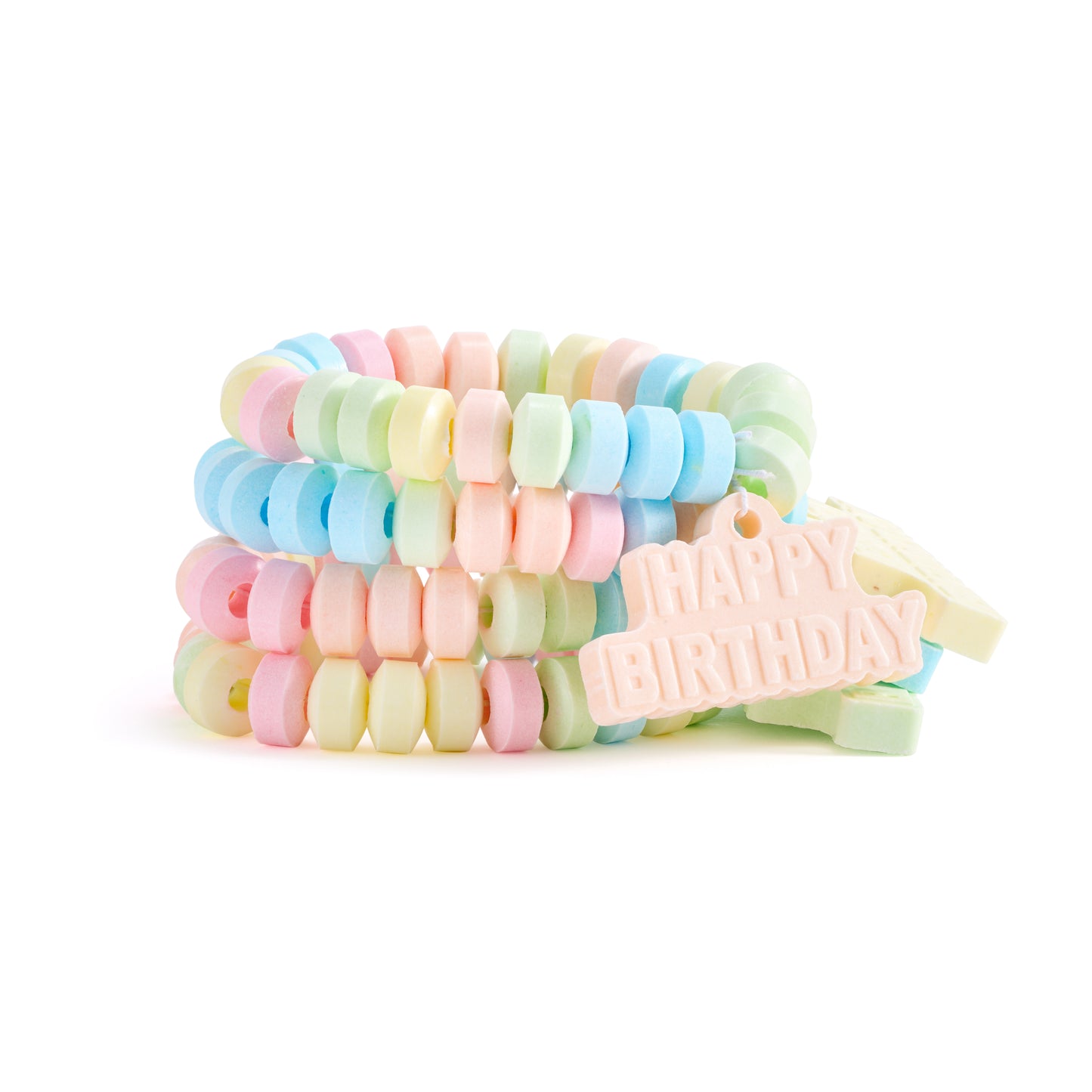 4YoreElves 36 Happy Birthday Candy Bracelets