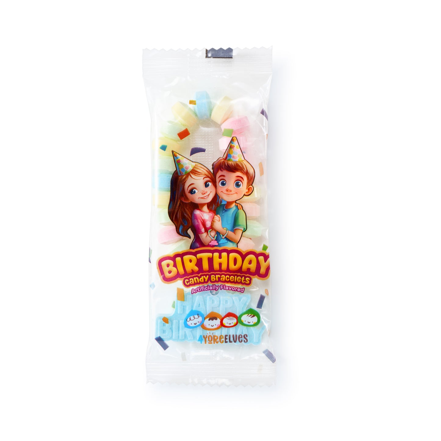 4YoreElves 36 Happy Birthday Candy Bracelets