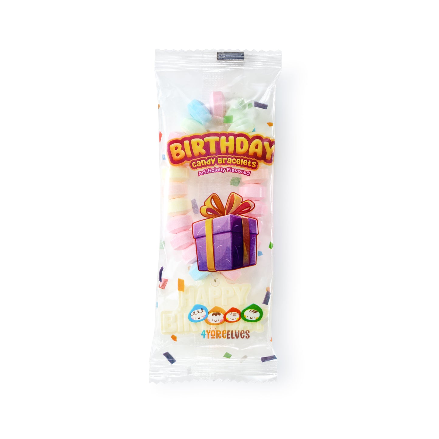 4YoreElves 36 Happy Birthday Candy Bracelets