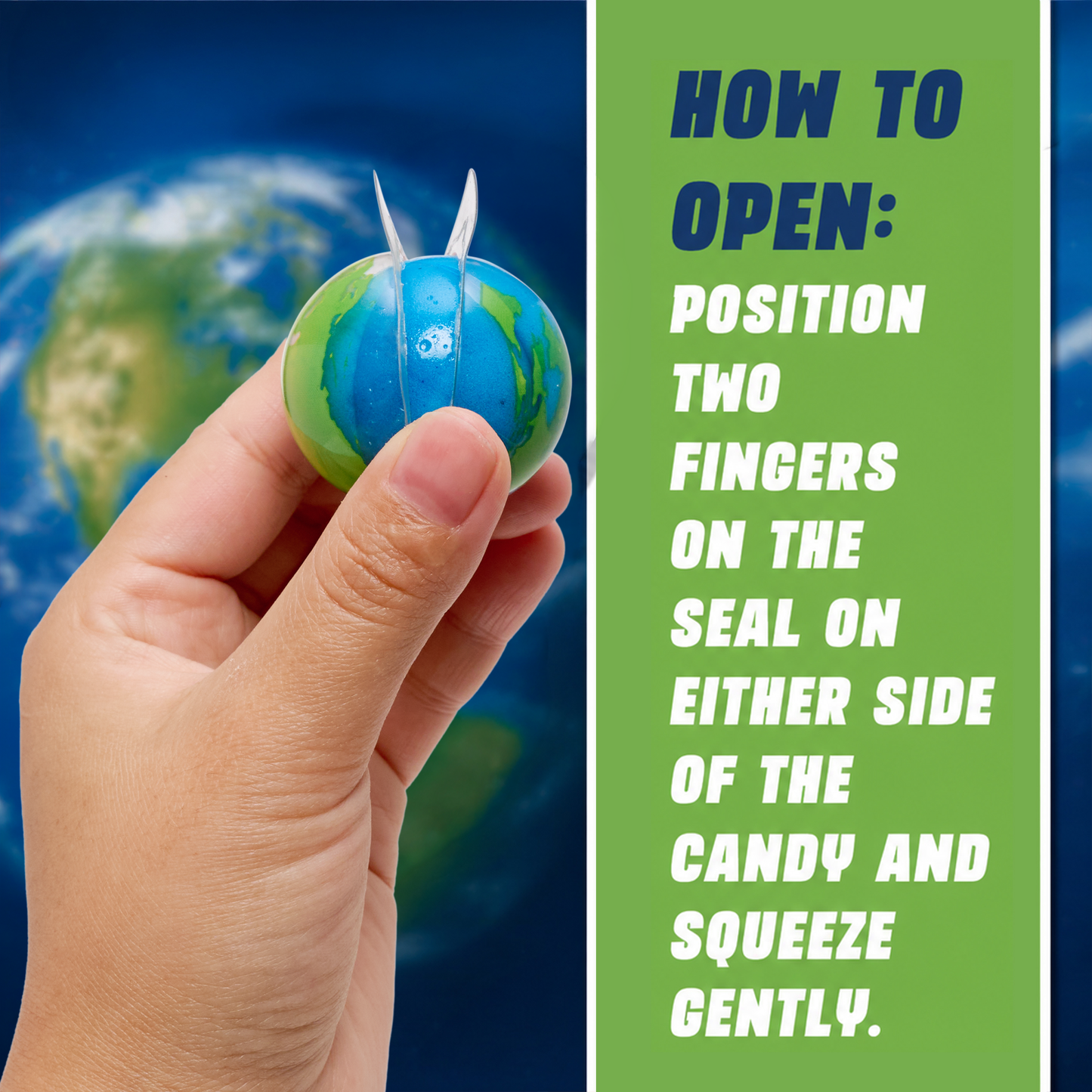 30 Cool Planet Gummies, Trending Earth Gummy Candy