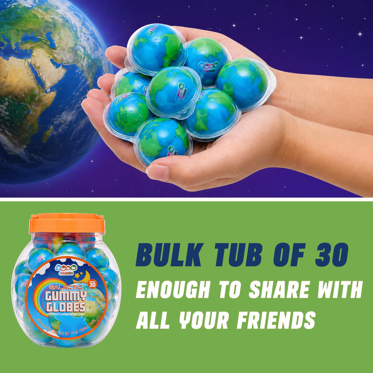 30 Cool Planet Gummies, Trending Earth Gummy Candy