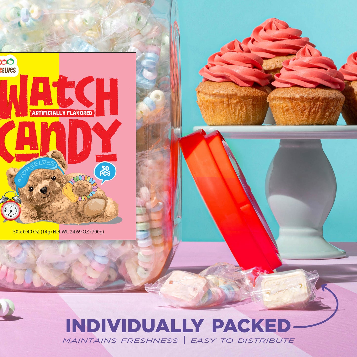 4YoreElves Watch Candy